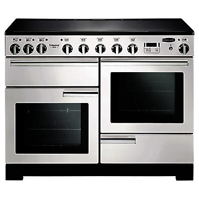 Rangemaster Professional Deluxe 110 Induction Hob Range Cooker White Rangemaster Professional Deluxe 110 Induction Hob Range Cooker White